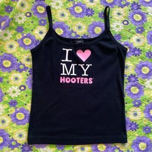 Vintage I love my Hooters Tank Top